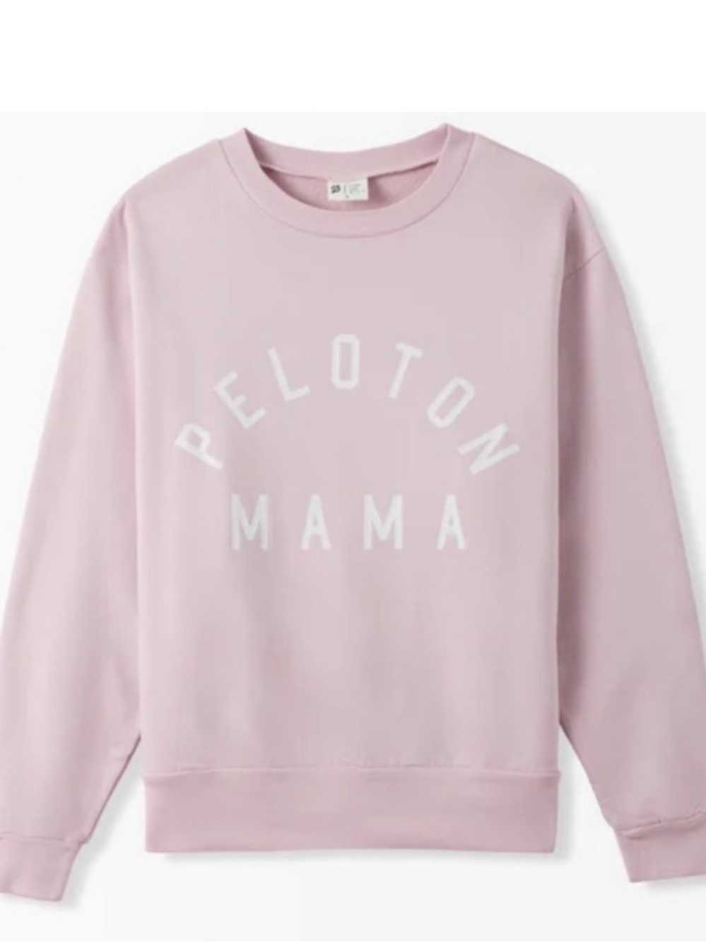 Peloton Mama Pink Crewneck Sweatshirt Ford and Wyatt small worn once